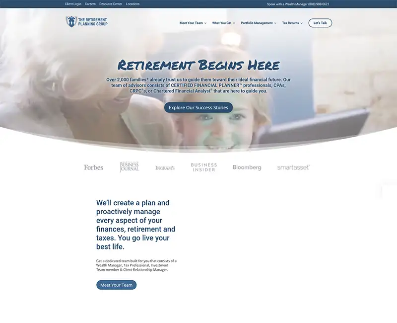 The Retirement planning Group